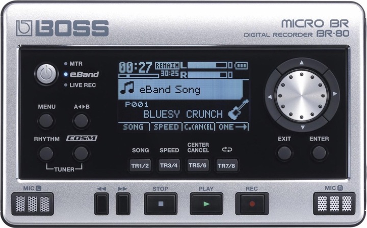 Immagine prodotto BOSS (Electronics) Registratore audio BR-80 Black/S Audio Recorder (Portatile)