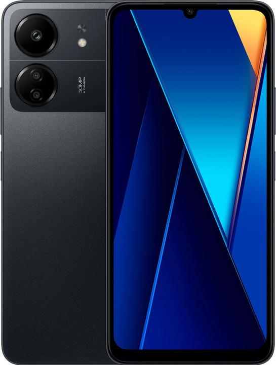 Actual product image Xiaomi Poco C65 (128 GB, Black, 6.74", Dual SIM, 4G)