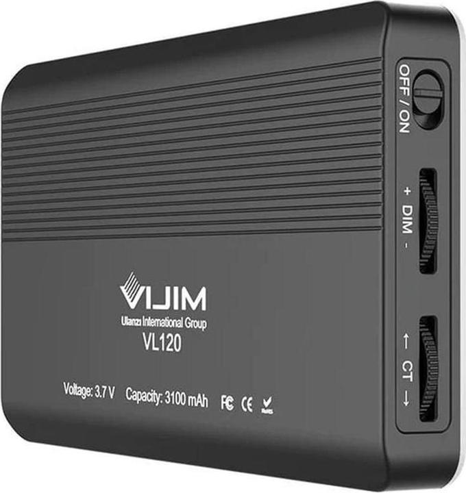 Actual product image Ulanzi VIJIM Video Conference Lighting Kit TPU Sucker + VL120 Light (Video light, Surface luminaire)