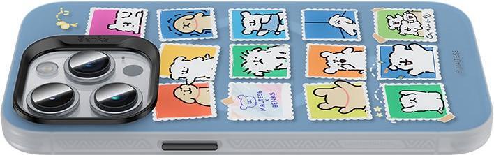 Actual product image Benks Collaboration Case iPhone 15 Pro Max - Colourful Puppy (Apple iPhone 15 Pro Max)