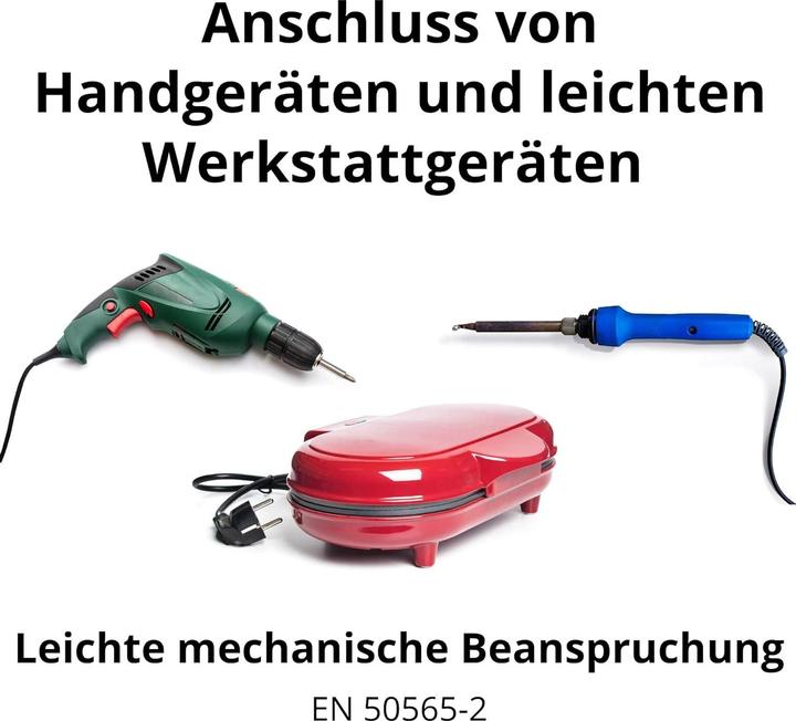 Image du produit Lapp 10 mètres 1600205 H05RR-F 2x1,5 mm² Câble en caoutchouc flexible sans conducteur de protection I (10 m)