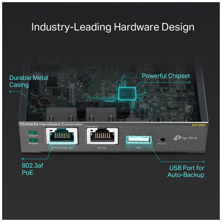 Immagine prodotto TP-Link Omada OC200 Cloud Controller (Accessori di rete)