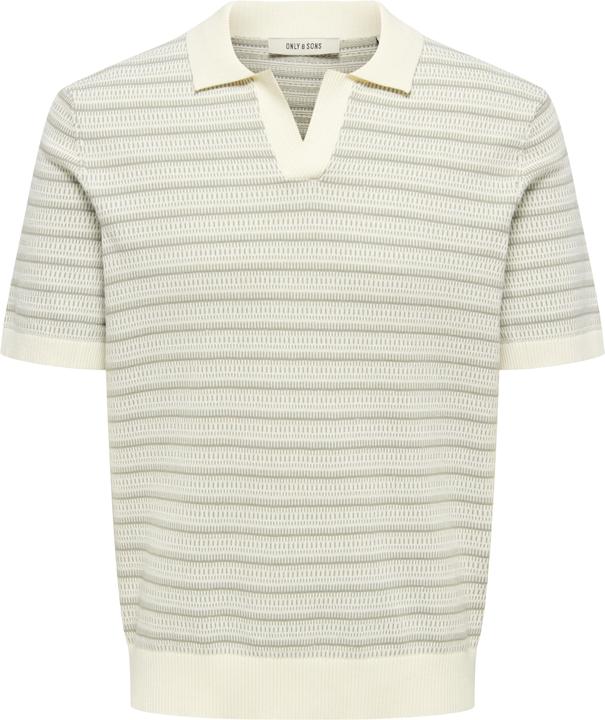 Produktbild Only & Sons Onstilo Life Reg Ss Split Neck Knit Noos (M)