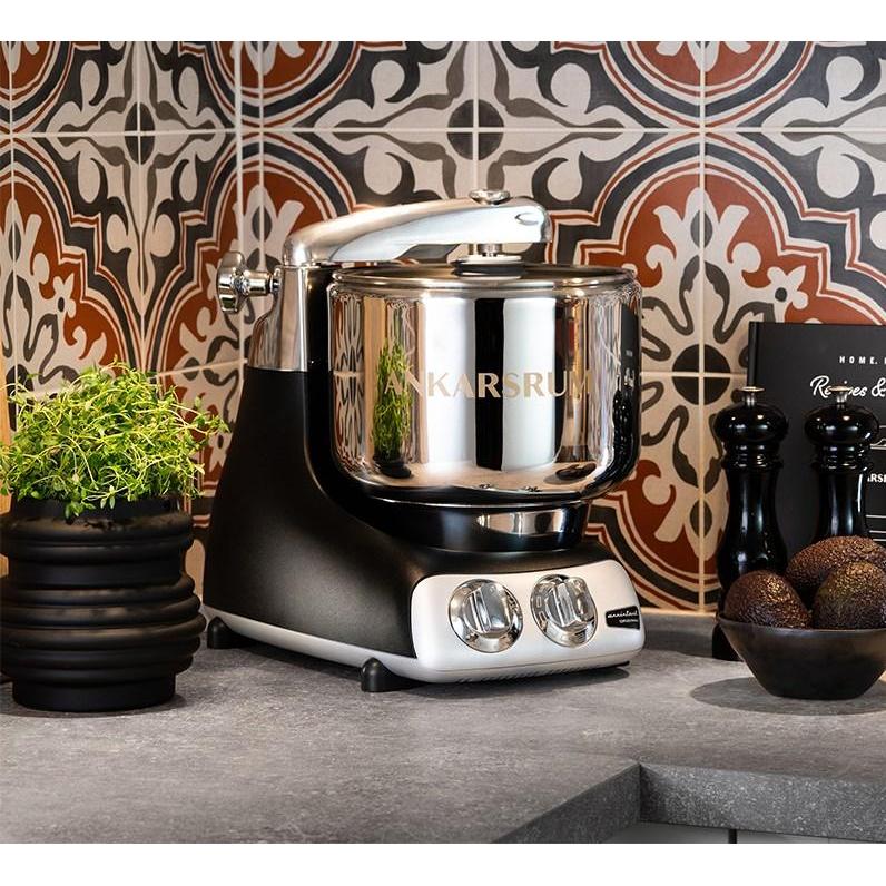 Thumbnail - Ankarsrum AKM 6230B, Küchenmaschine, Schwarz, Silber