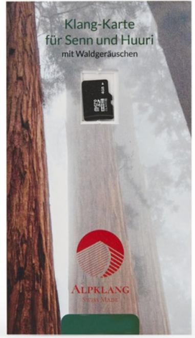 Image du produit Alpklang Klangkarte mit Waldgeräuschen