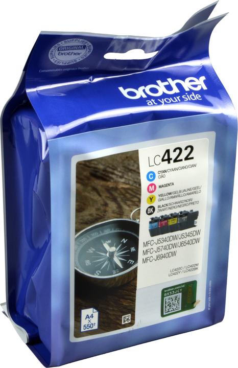 Productafbeelding Brother en inktpatronen Multipack Elke patroon print tot (BK)