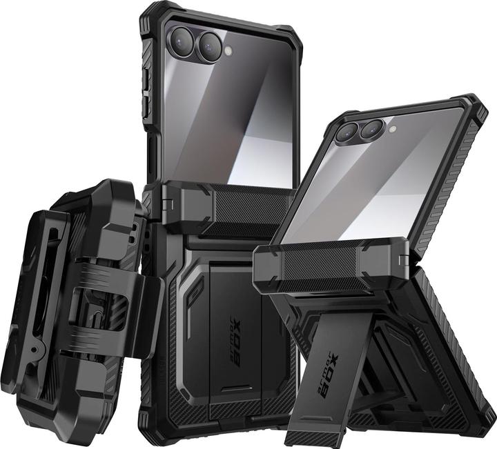 Image du produit i-Blason Hülle Galaxy Z Flip 7 Armorbox Glas + Ständer (Samsung Galaxy Z Flip7)