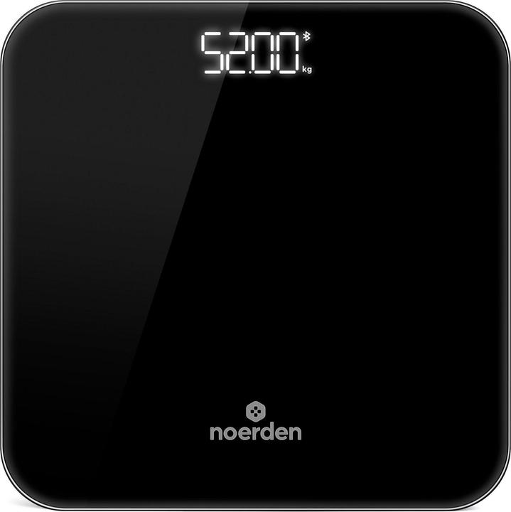 Immagine prodotto Noerden Bilancia pesapersone BIMI Smart nera per un massimo di 180,0 kg (180 kg)