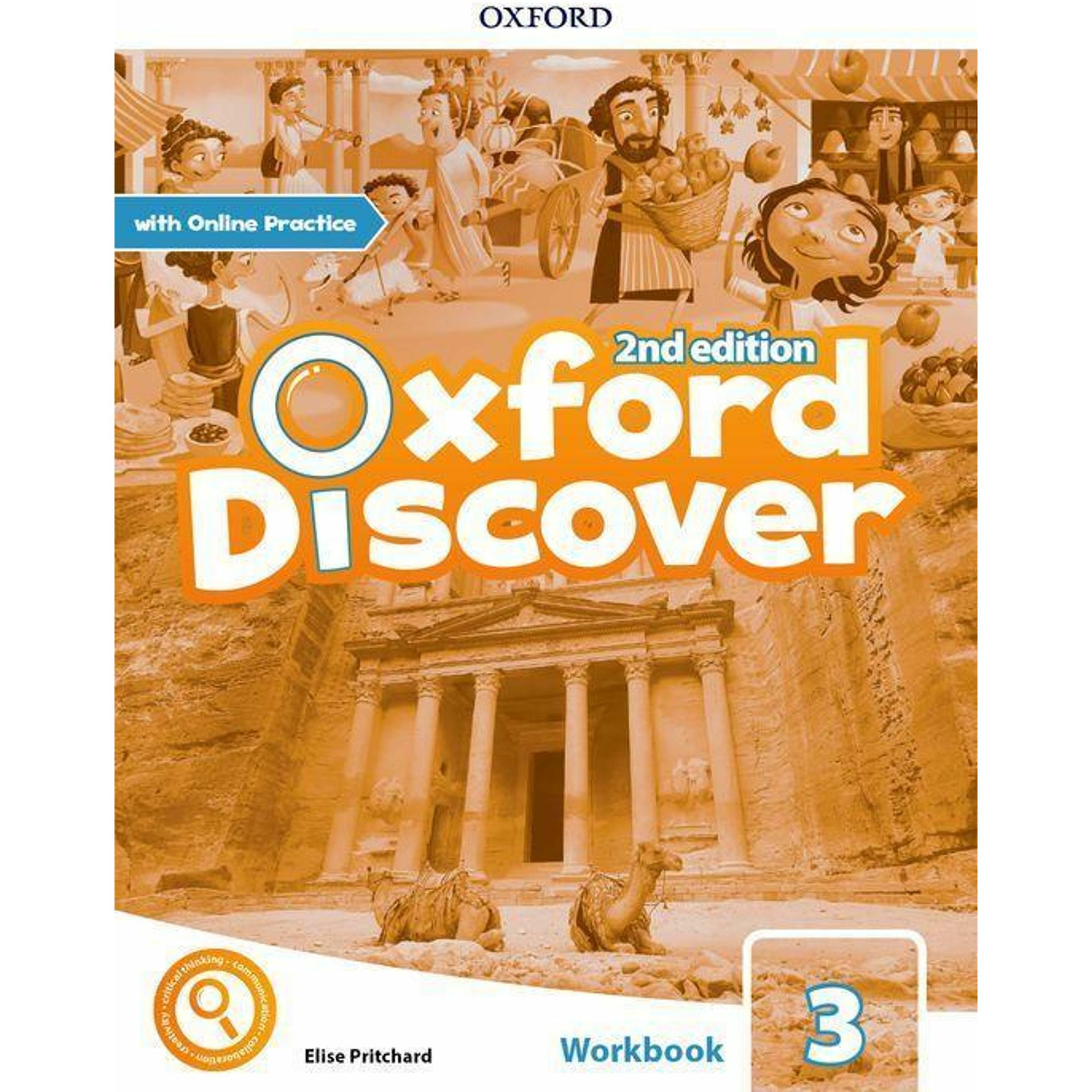 Oxford Discover 2E 3 WB + Online-Praxis, Schulbücher von Praca Zbiorowa