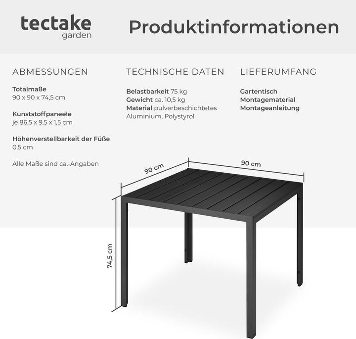 Image du produit tectake Maren (90 cm)