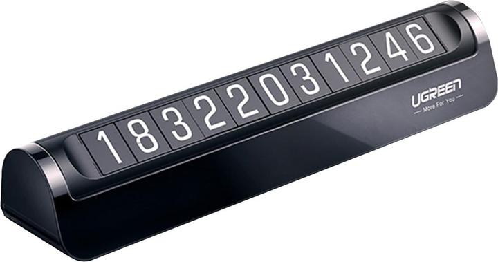 Ugreen targa telefonica per auto nera (LP178) (Universale)