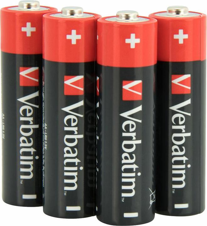 Image du produit Verbatim Pile Alcaline AA (10 pcs, AA / LR6 / LR06 / Mignon / R6 / R14505)