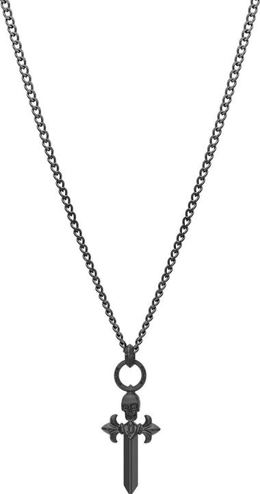 Police Kudos necklace (Stainless steel, 75 cm)