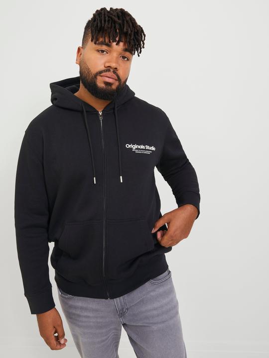 Immagine prodotto Jack & Jones Felpa con cappuccio con zip Plus Size (3XL)