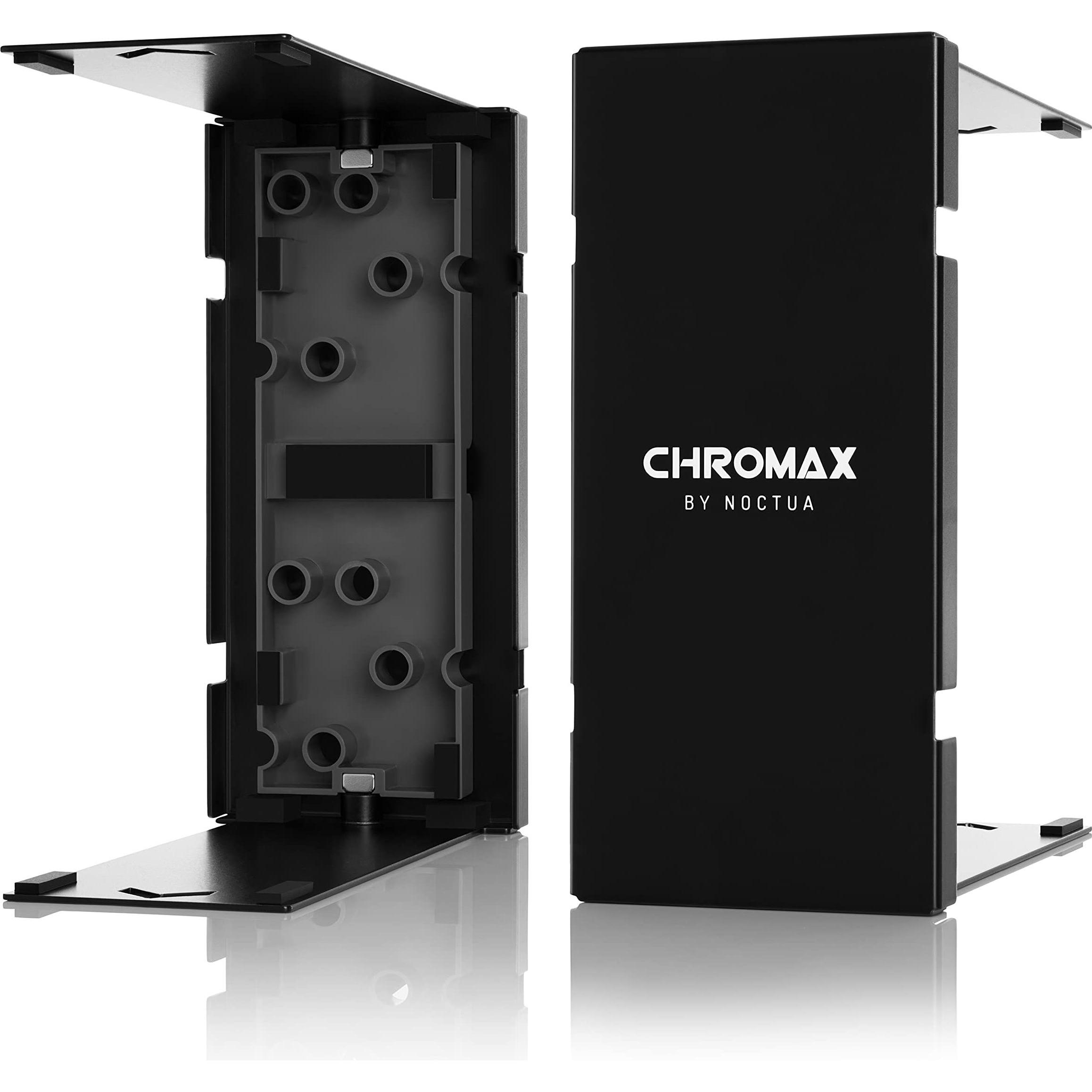 Noctua HC8 chromax.black CPU-Kühler-Abdeckung (195 mm), CPU Kühler, Schwarz