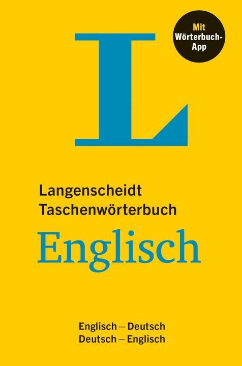 Etichetta energetica Langenscheidt Taschenwörterbuch Englisch (Tedesco, Inglese, 2023)