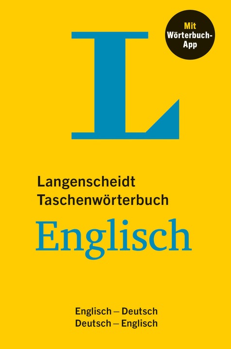 Energie-Label Langenscheidt Taschenwörterbuch Englisch (Deutsch, Englisch, 2023)