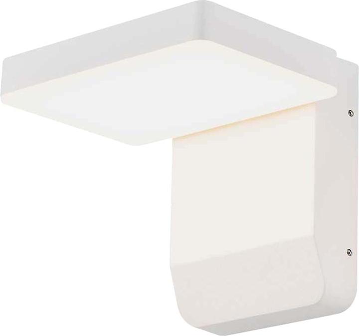 Produktbild V-TAC VT11020150W 20W LED Wandleuchte Weisser Körper Quadratisch 4000K IP65 (2580 lm, IP65)