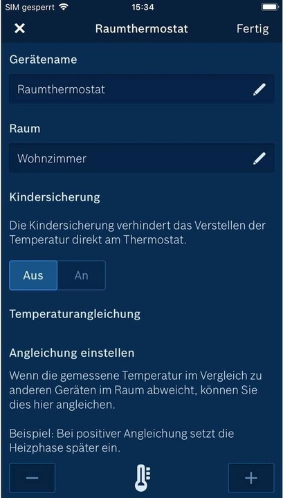 Produktbild Bosch Smart Home Smart Home Raumthermostat