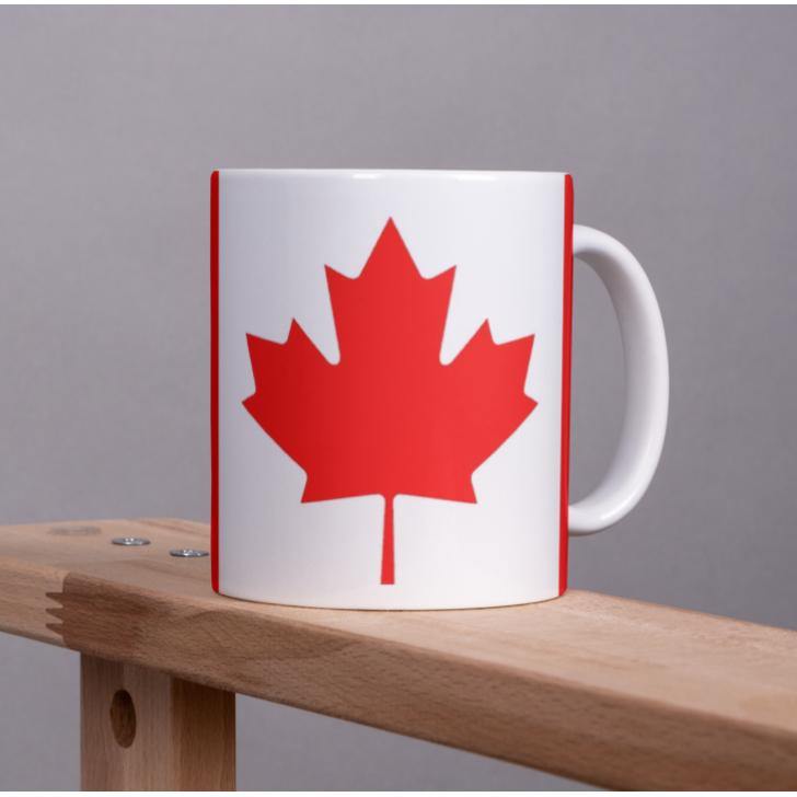 Thumbnail - Tinisu, Tasse, Kanada Tasse Flagge Pot Kaffeetasse National Becher Kaffee Cup BÃ¼ro Tee (325 ml, 1 x)