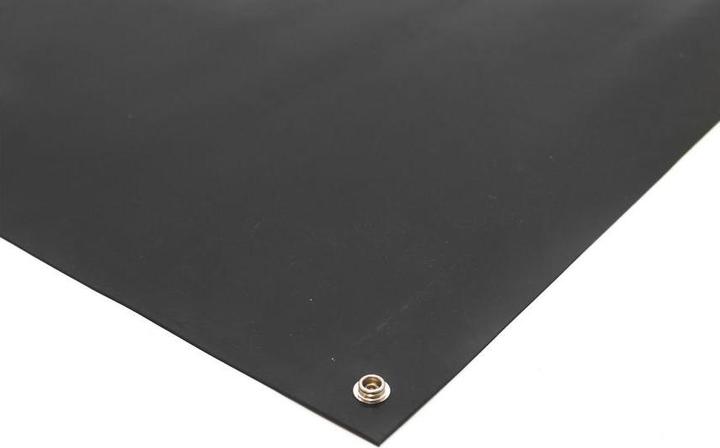 Productafbeelding RS PRO Zwarte ESD-bankmat 1,2m x 0,6m x 2mm (Statische bescherming)