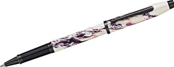Image du produit Cross Rollerball Wanderlust Everest Boîte cadeau (Argent, Motif Everest Laque blanche, Gris, 1 x)