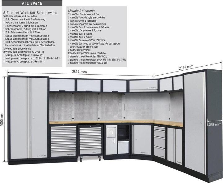 Produktbild Kraftwerk Werkstattschrank (1x)