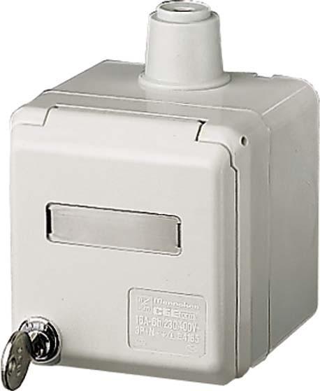 Actual product image Mennekes MEN 4162 Cepex socket outlet AP IP44 gr 230V 16A 3p