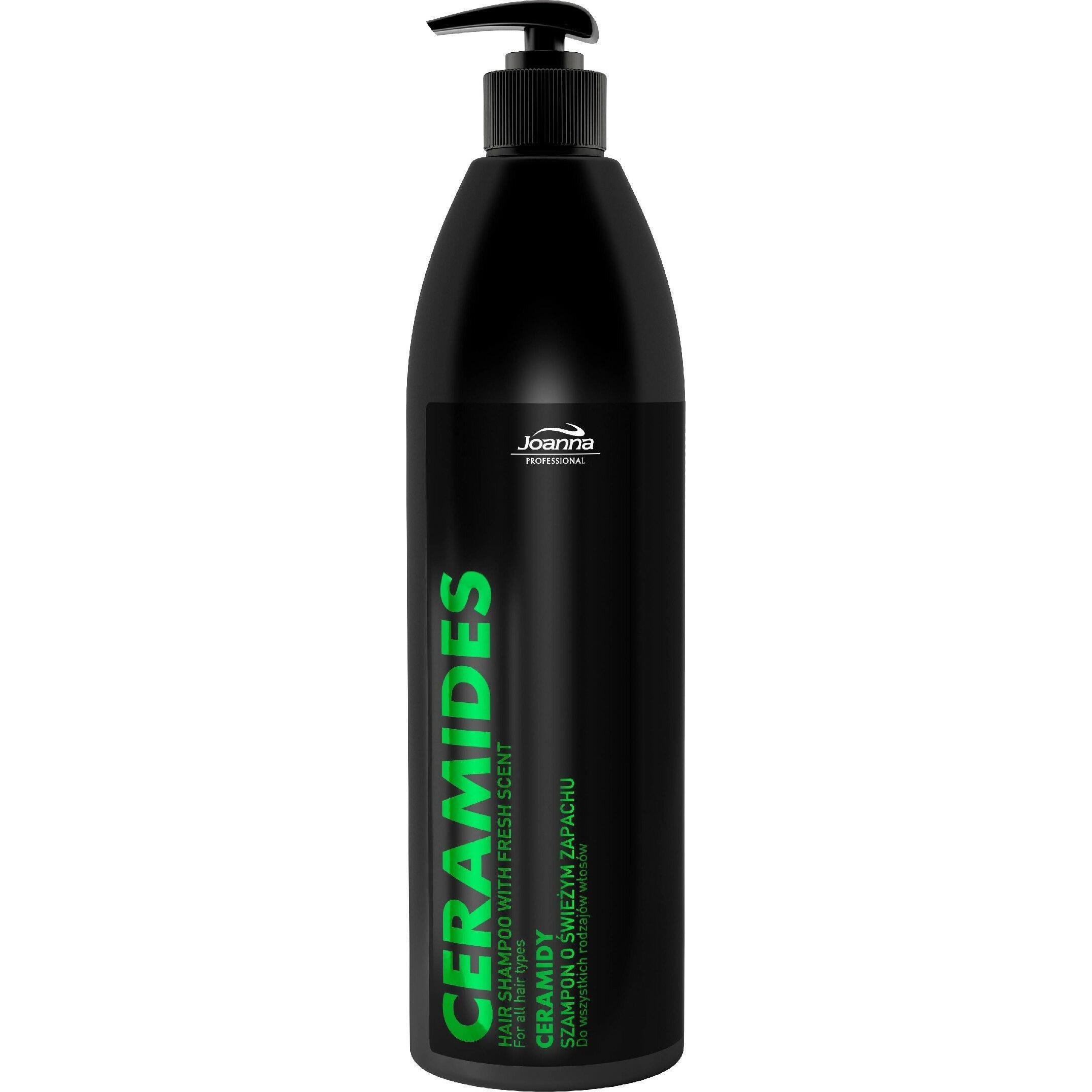 Joanna Professionelles Ceramid Shampoo Haarkur mit Ananasduft und Ceramiden 1000ml (1000 ml, Flüssiges Shampoo) (34519204)