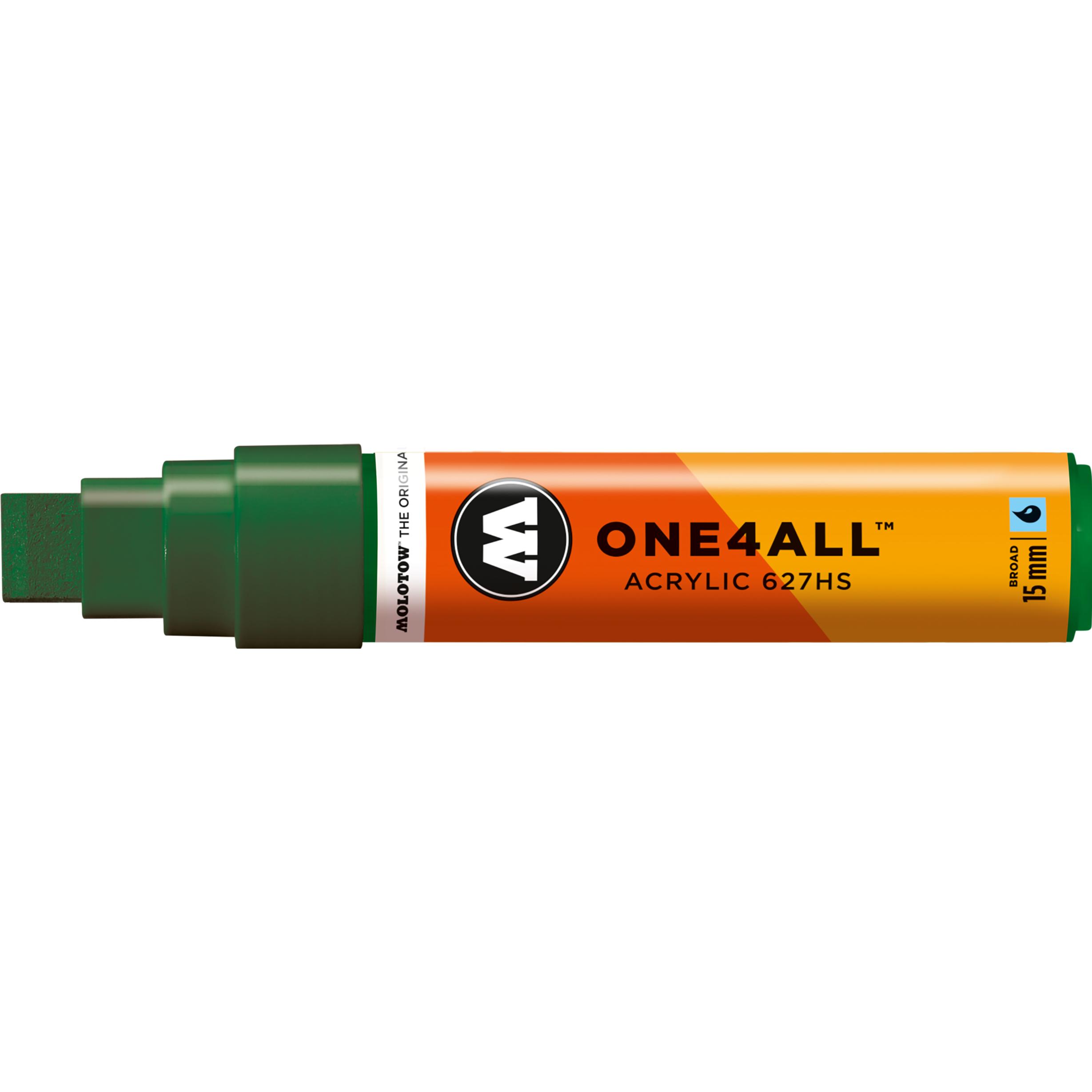 Thumbnail - Molotow, Marker, Filzstift One4all 627HS mr. green 096 (Grün, 15 mm, 1 x)