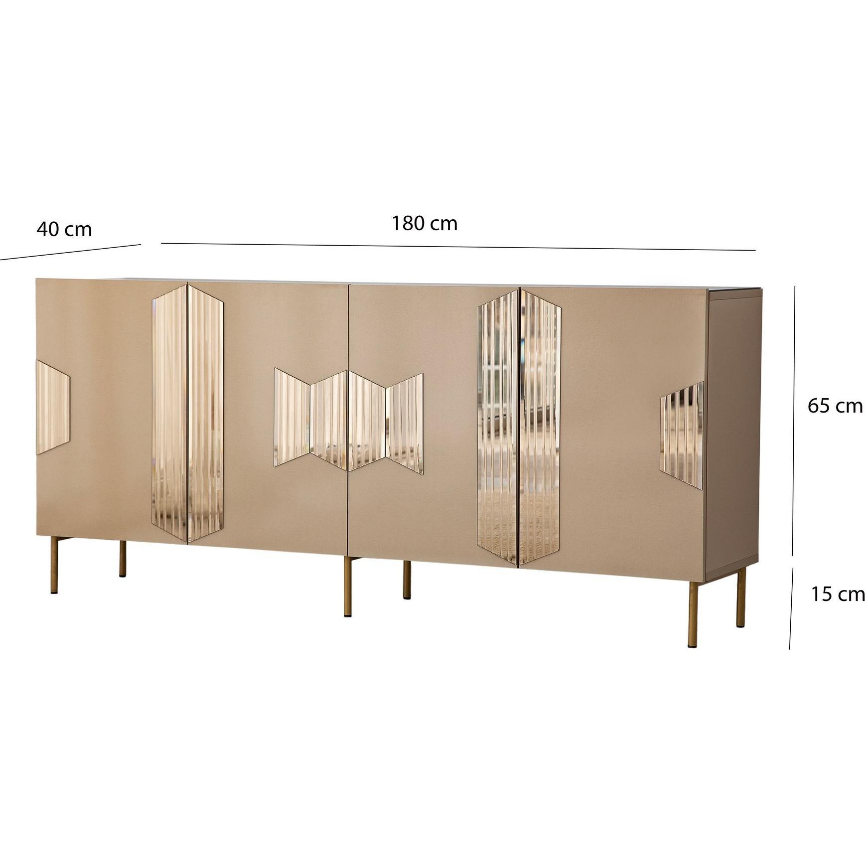 Thumbnail - Skye Decor, Kommode + Sideboard, Vienna (180 x 80 x 40 cm)