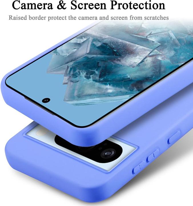 Actual product image Cadorabo Case for Google PIXEL 8 Pro TPU in liquid protection silicone design (Google Pixel 8 Pro)
