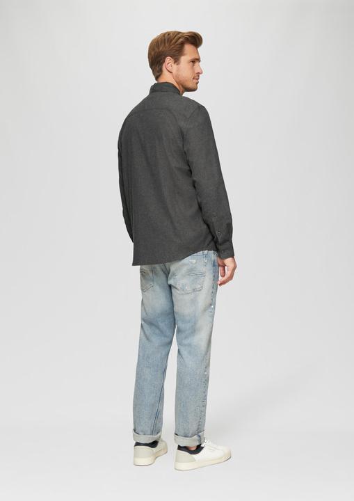 Immagine prodotto S.Oliver Hemd Regular Fit: Flanellhemd aus Baumwolle (S)