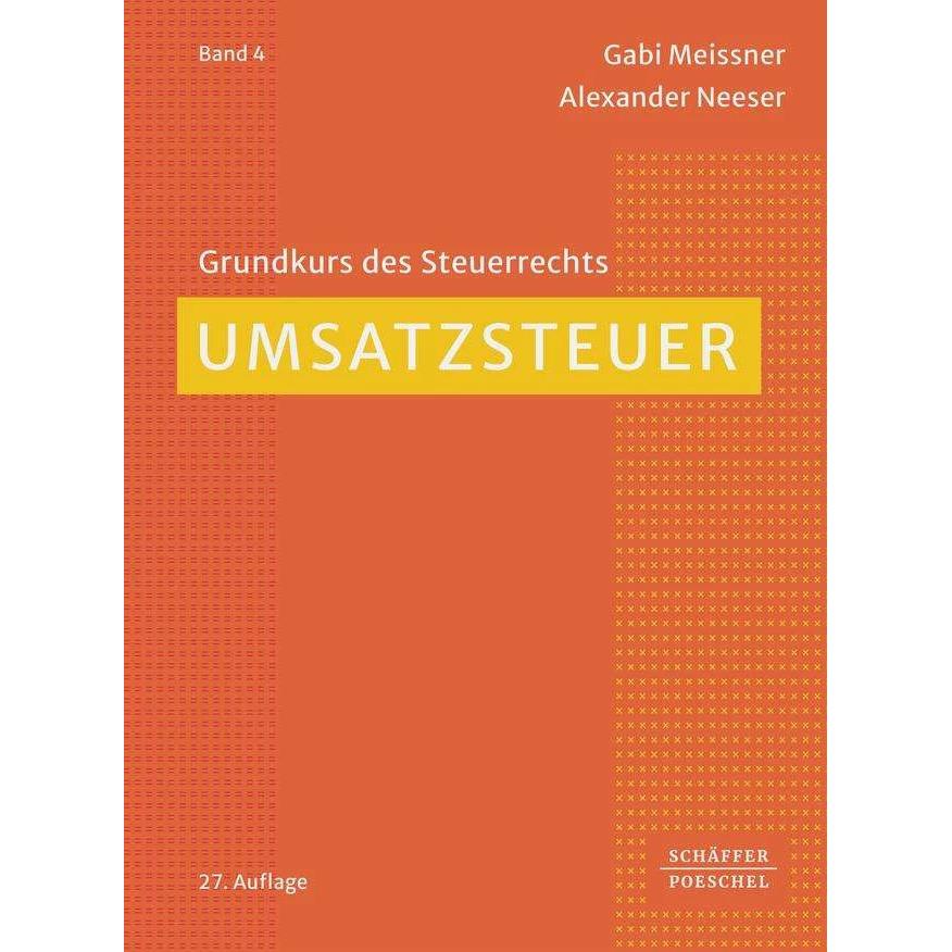 Thumbnail - Umsatzsteuer, Fachbücher von Alexander Neeser, Gabi Meissner