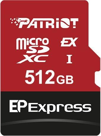 Produktbild Patriot microSDXC-Karte 512GB Express 800/600MB/s Nintendo Switch 2 (512 GB, microSDXC, U3)