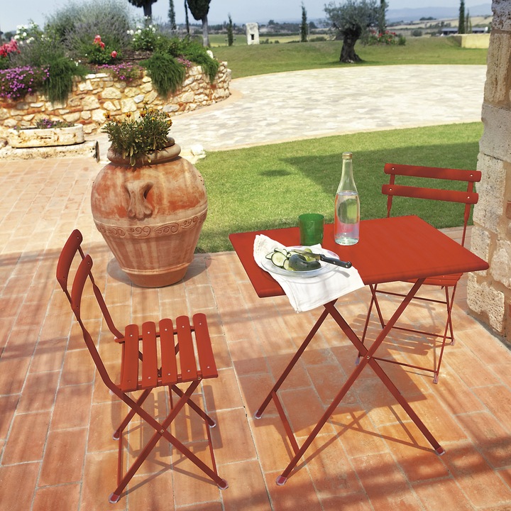 Actual product image Arc en Ciel folding table rectangular (70 cm)