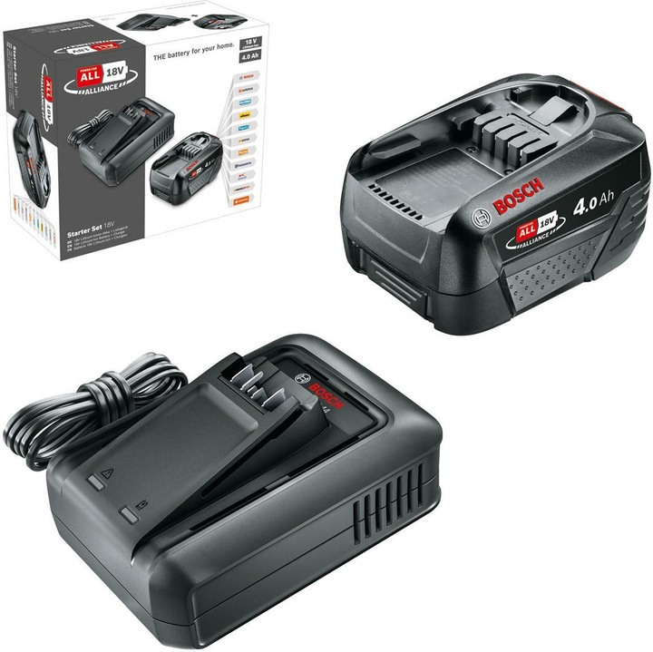 Bosch Professional Starter-Set 18V (1 x 4,0 Ah + AL 18V-44) (18 V)