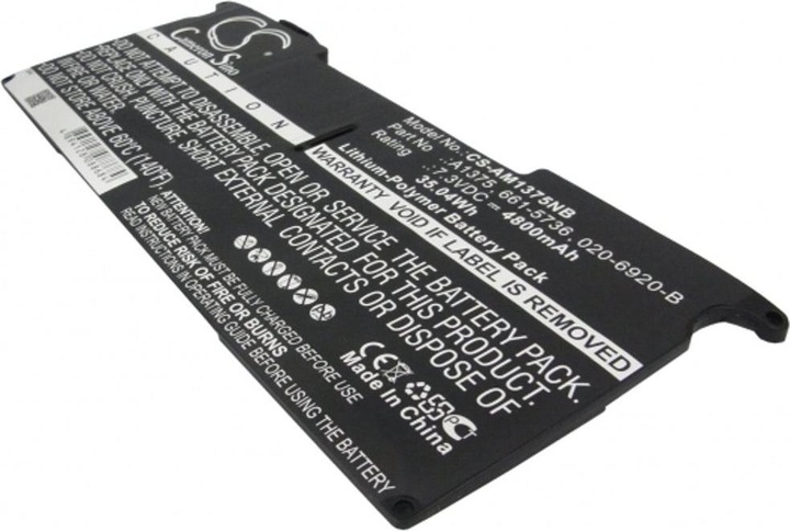 Immagine prodotto NoName Batteria per Apple MacBook Air 11 A1370 Late 2010 / Air 3.1 Late 2010 ecc.