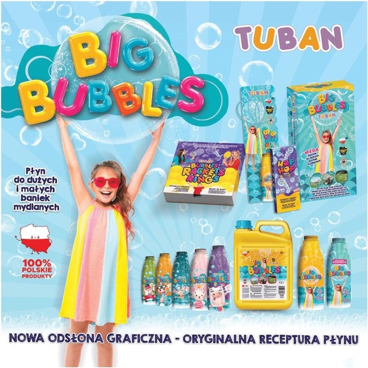 Actual product image Tuban Set - 12 x Soap Bubble Liquid (250 ml) (TU3428)