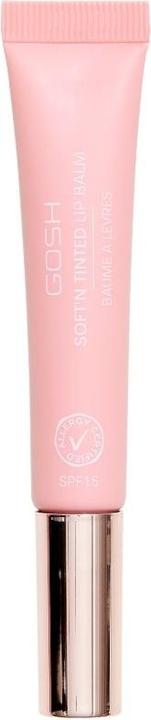 Produktbild Gosh Tinted Lip Balm with SPF 15 Vegan Lip Care Stick in Rose (003) Moisturizing Lip Balm (8 ml)