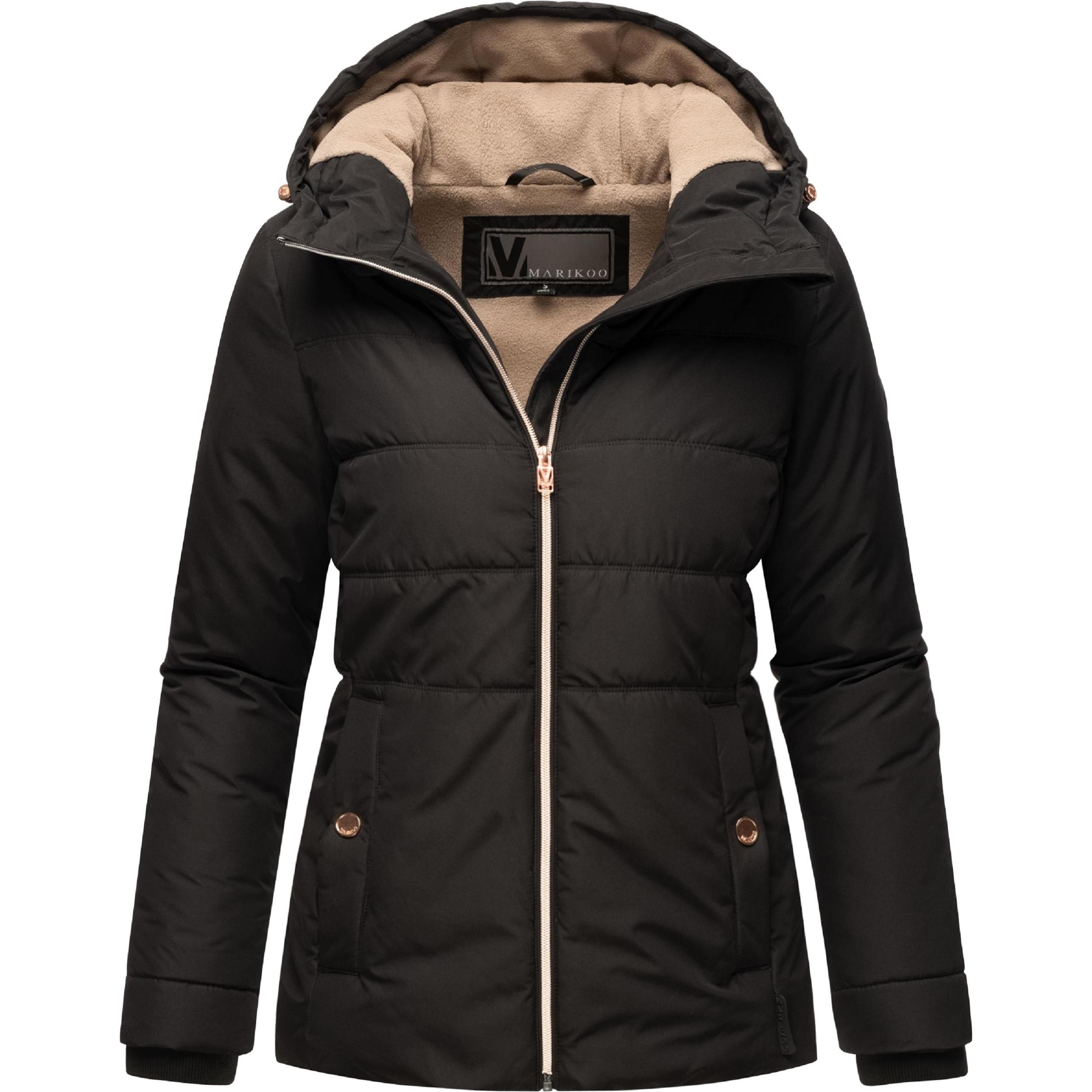 Marikoo, Damen, Jacke, Alemee 16 (L), Schwarz, L