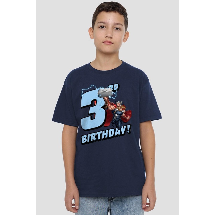 Actual product image Thor Childrens/Kids 3rd Birthday T-Shirt (128)