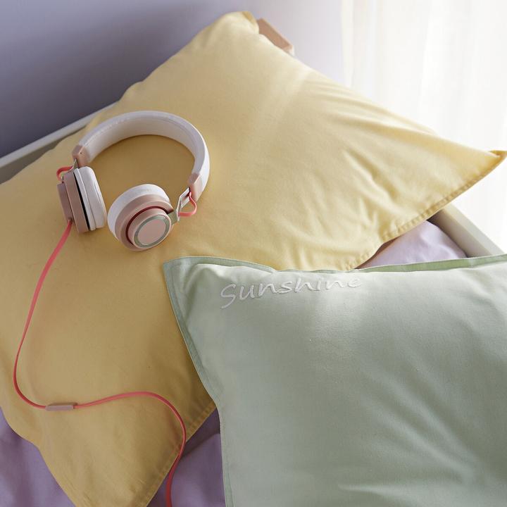 Actual product image La Redoute Interieurs Scenario Coton Lave (Pillowcase, 63 x 63 cm)