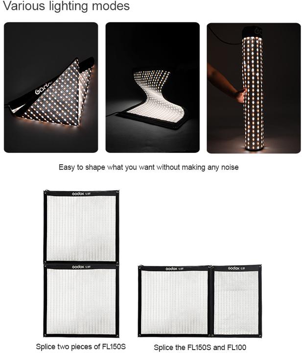 Actual product image Godox FL150S (Surface luminaire)