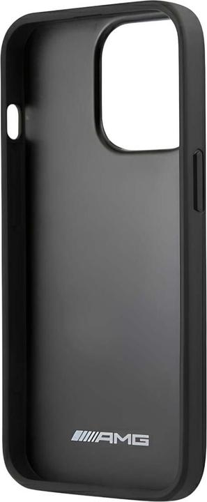 Produktbild Mercedes AMG AMHCP14XGSEBK iPhone 14 Pro Max 6,7" czarny/black hardcase Leather Debossed Lines (Apple iPhone 14 Pro Max)
