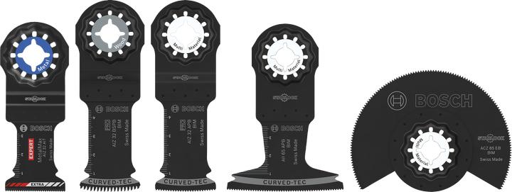 Productafbeelding Bosch Professional Zubehör Bosch Blau Zubehör 2608669093 Starlock Best of Cutting Multitool Säge-Set 5-teilig
