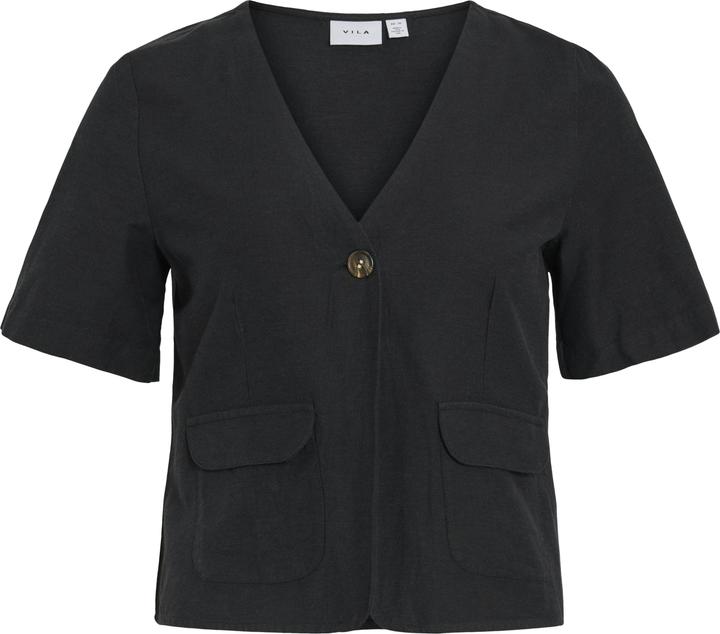 Immagine prodotto Vila V-Ausschnitt Oberteil mit kurzen Ärmeln (36)