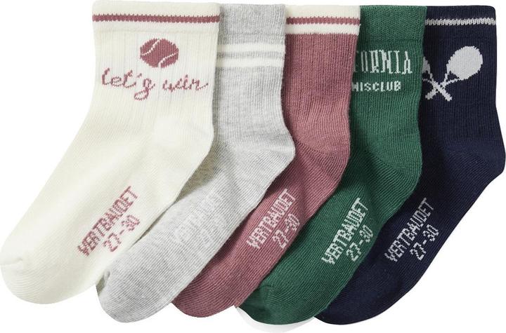Image du produit Vertbaudet 5er-Pack Sport-Socken Kinder (Pack de 5, 31, 34)