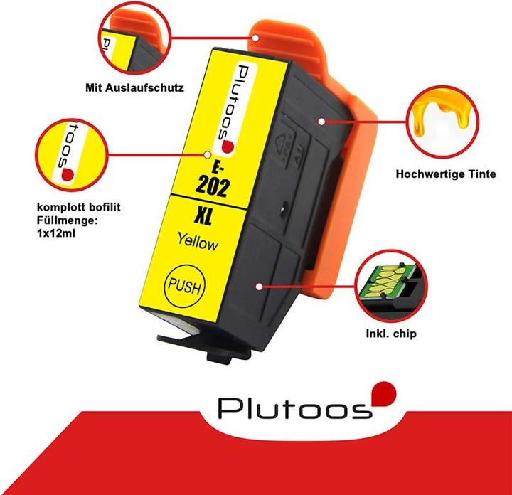 Produktbild Plutoos 202XL (M, C, Y, BK, PBK)