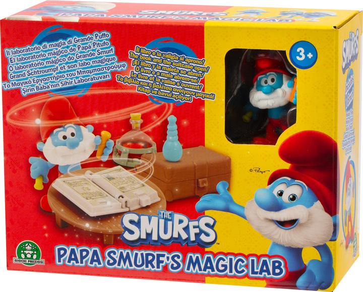 Actual product image Giochi Preziosi Papa Smurf workshop with